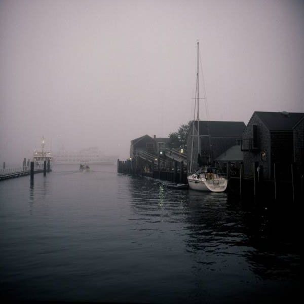 Straight Wharf in Fog