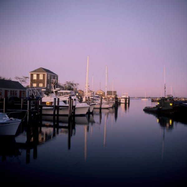 Dusk at Old South Wharf