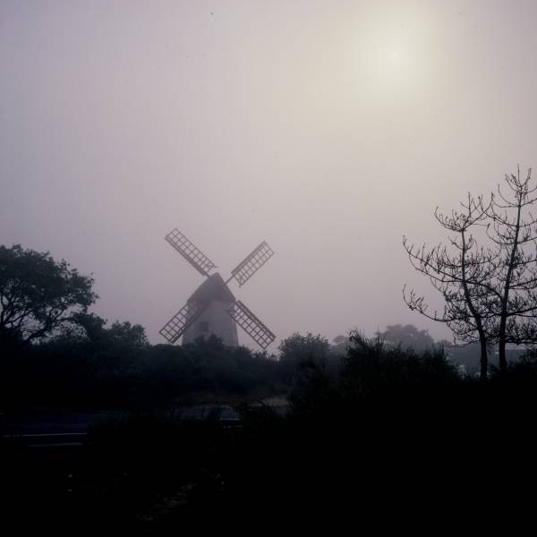 Old Mill in Fog