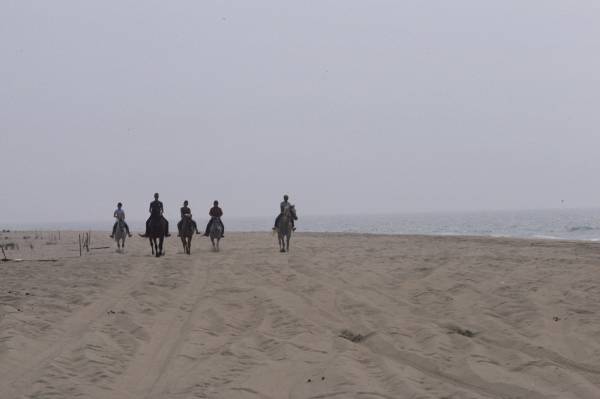 Riding at Surfside