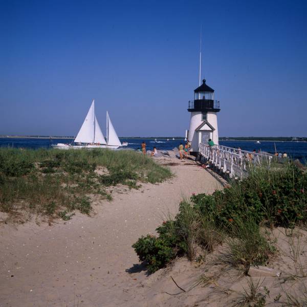 Sloop at Brant Point