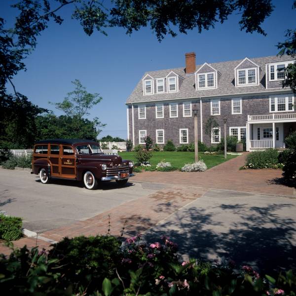 Wauwinet House and a 1946 Ford Woody