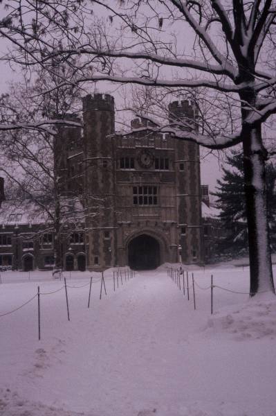 Blair Hall in Snow II