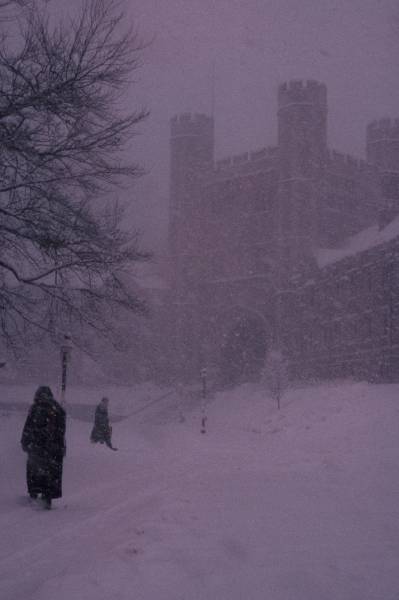 Blair Hall in Snow III