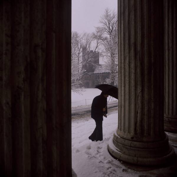 On the Steps of Whig Hall