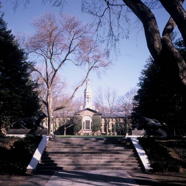 Nassau Hall with Steps