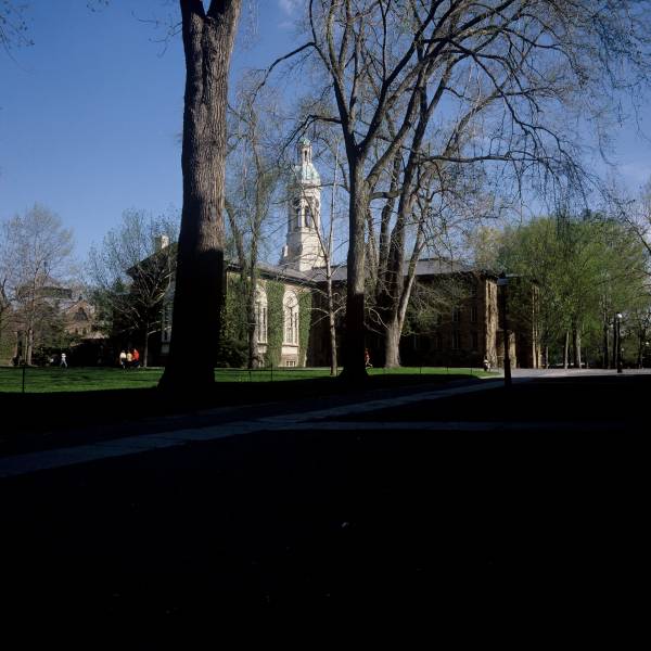 Nassau Hall, Rear, Spring II