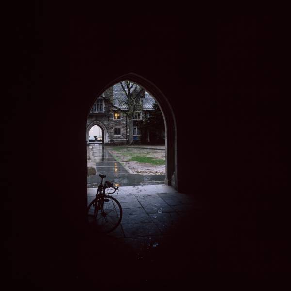 Bicycle in Holder Archway