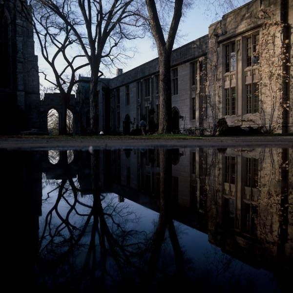 Dickinson Hall Reflection