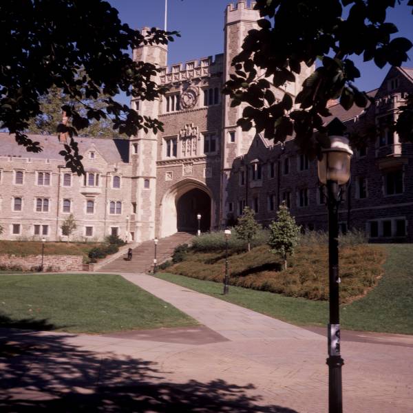 Blair Hall in Spring