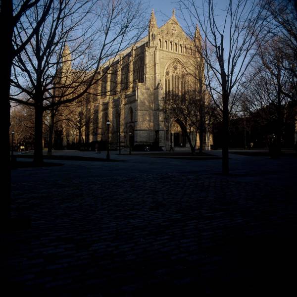 University Chapel, Dusk