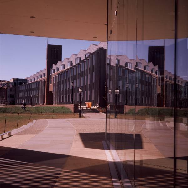 Scully Hall Reflection