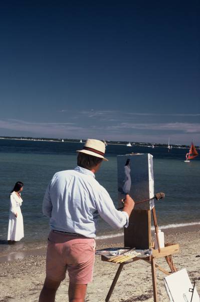 Artist at the Beach