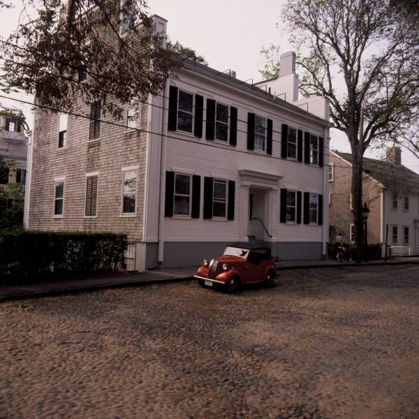 Benjamin Coffin House with 1936 Standard