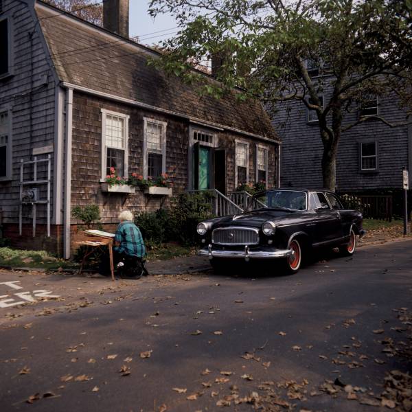 Pine Street with 1959 Nash Rambler