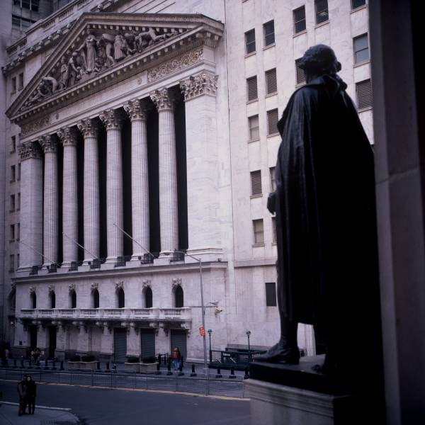 New York Stock Exchange from Federal Hall