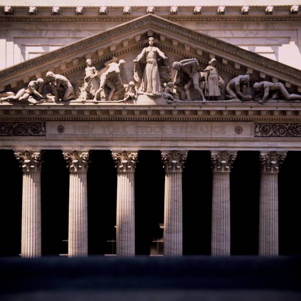 New York Stock Exchange Pediment