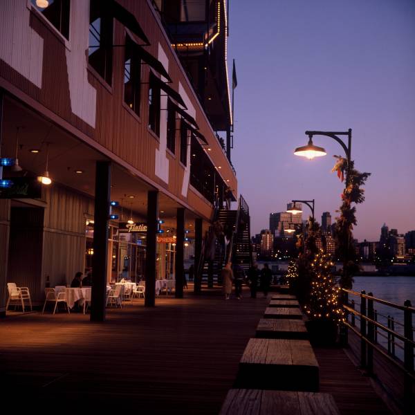 South Street Seaport at Dusk