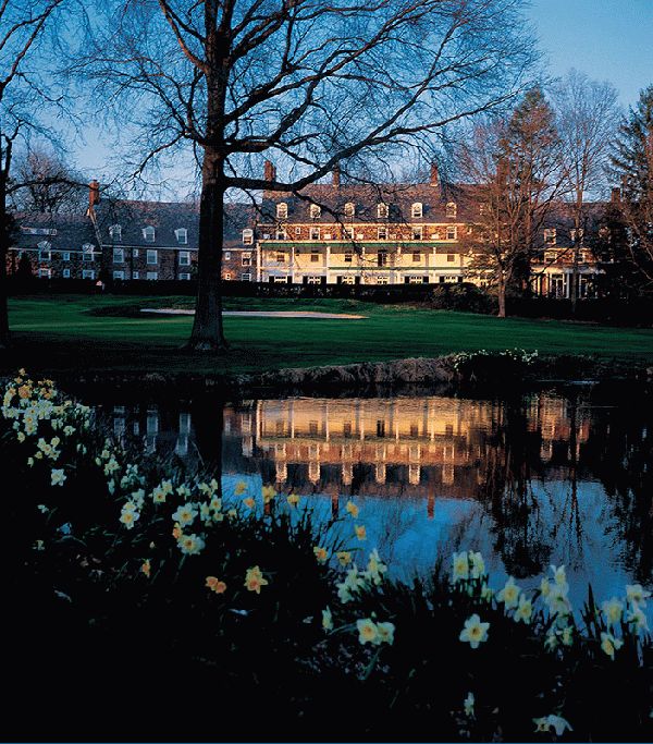 Forbes College At Dusk