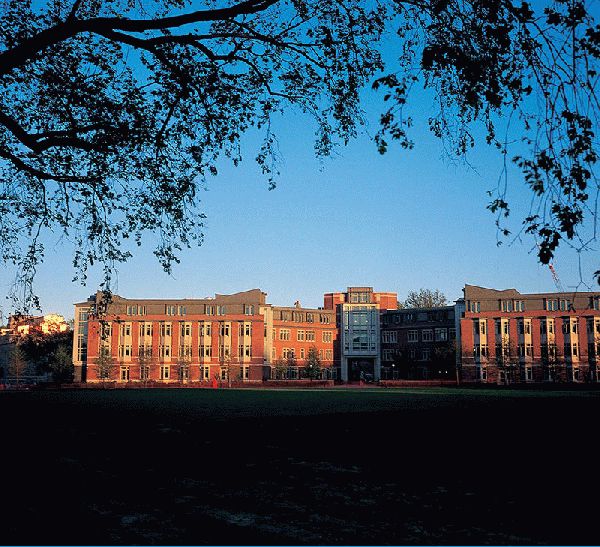 Bloomberg Hall From The Playing Fields.