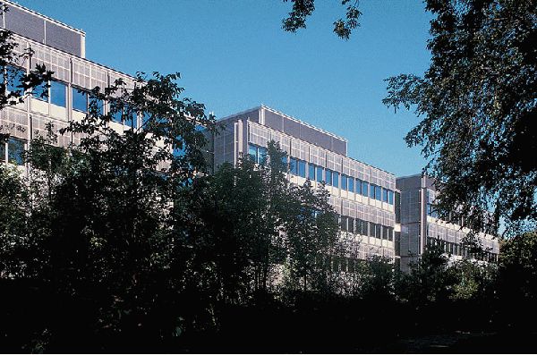 Frisk Chemistry Building From Steicker Bridge